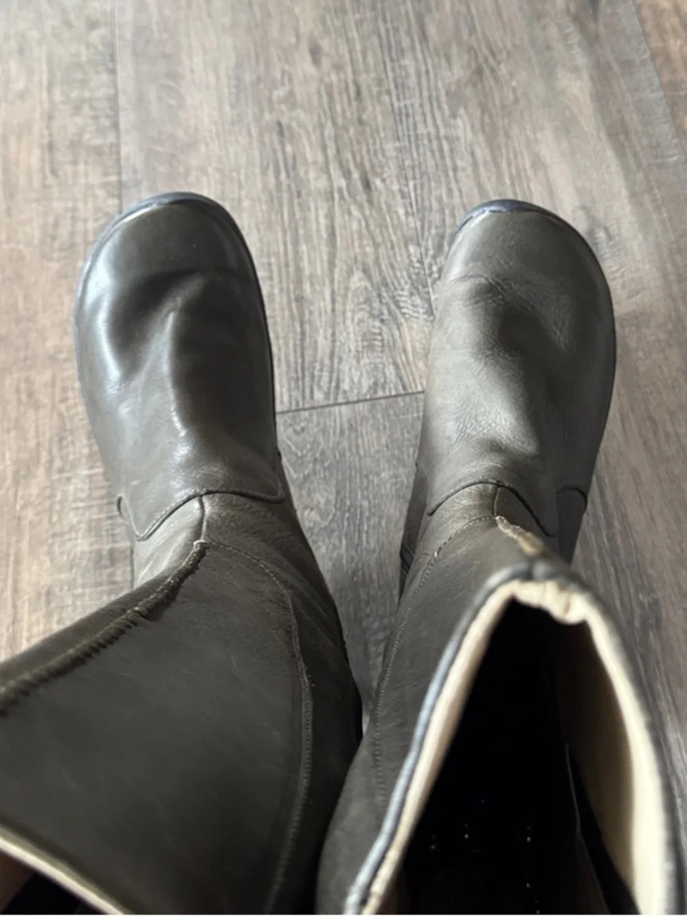 Keen Olive Green Over-the-Knee Riding Boots